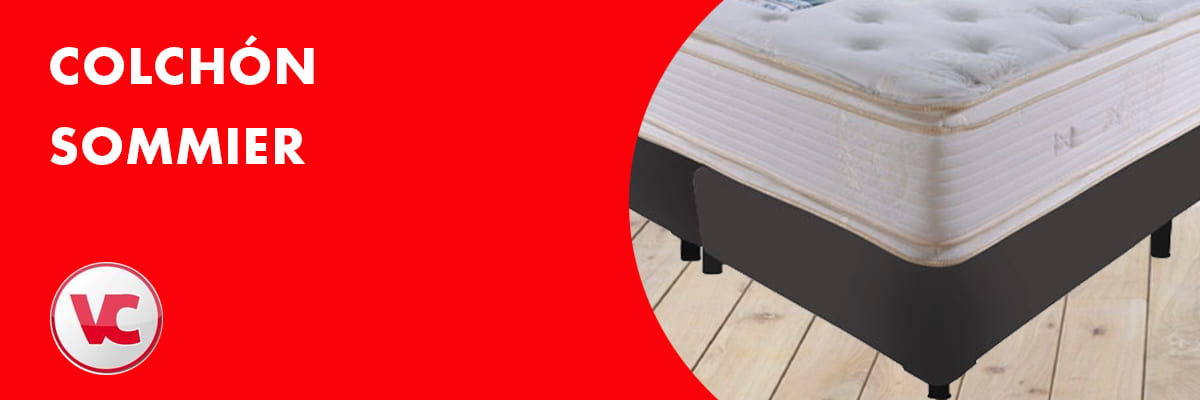 Colchón sommier 2 plazas en Santa Fe - Colchón sommier 1 plaza 