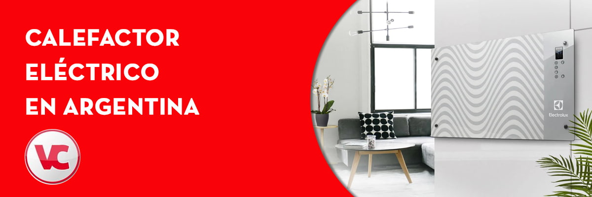 Calefactor eléctrico en Argentina