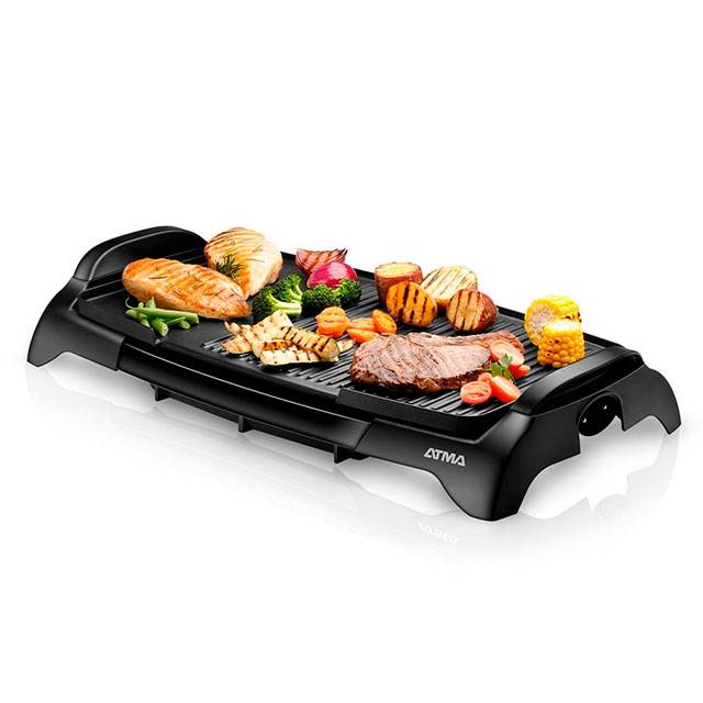 Atma Parrilla Electrica Grill Pg4731n S/tapa