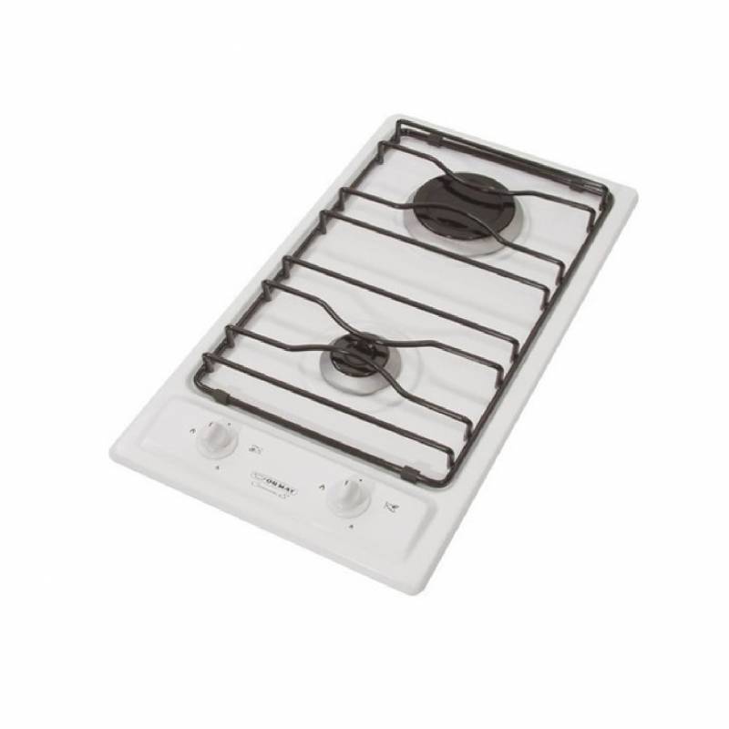 Ormay Anafe Encastrable Multigas 2 Hornallas Carmin S Blanco