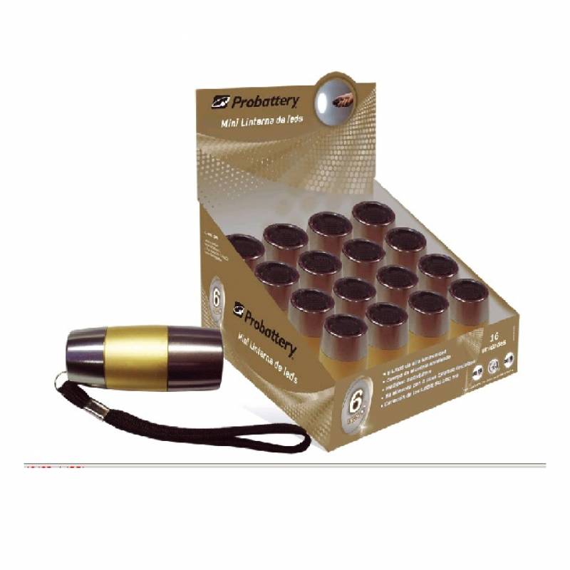 Probattery Linterna Mini 6 Leds Il Mini6L Dpb