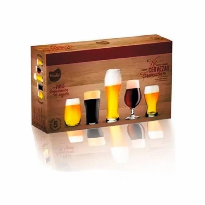 Nadir Vaso Kit Cervezas Especiales 10851 Degustacion
