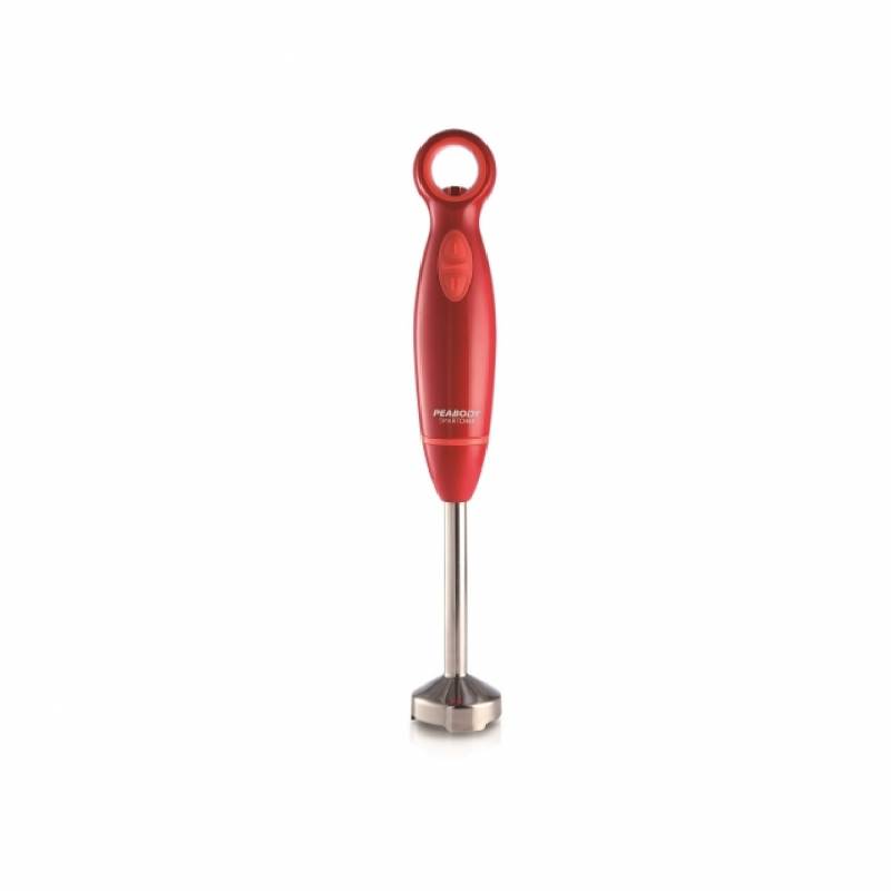 Peabody Licuadora Manual Pe-Lm322R Rojo Mixer Minipimer
