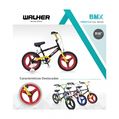 Wal Her Bici R16 Bmx Freestyle 8348