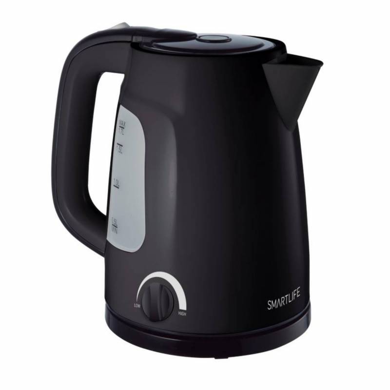 Smartlife Pava Electrica 1.7Lts Con Regulador Negra Sl-Ek1714B