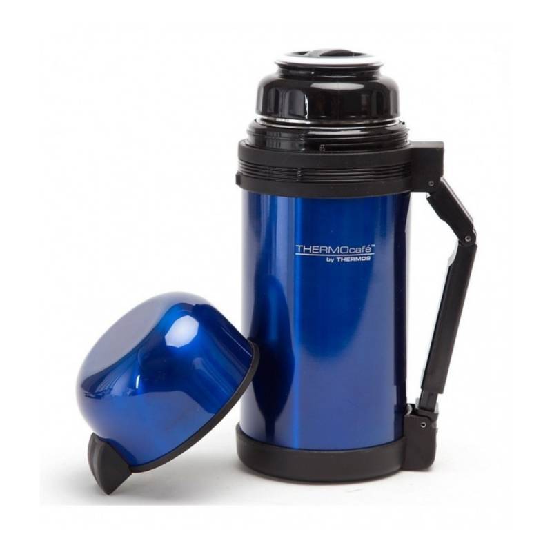 Thermos Termo Acero Inox 1.2 Lts Azul 098109 By Thermocafe