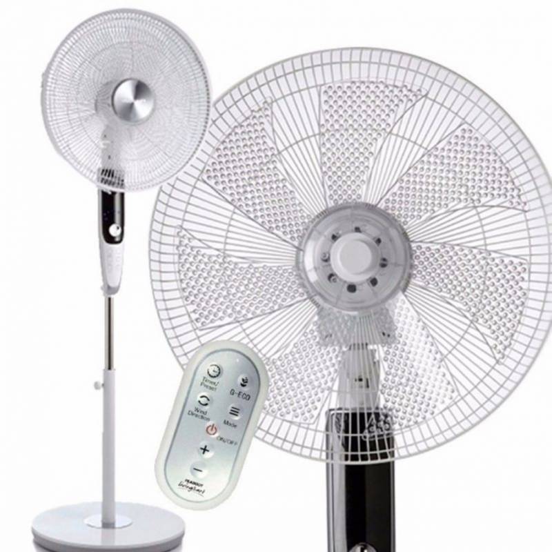 Peabody Ventilador Pie Brisador 16 Digital Blanco Pe-Br500