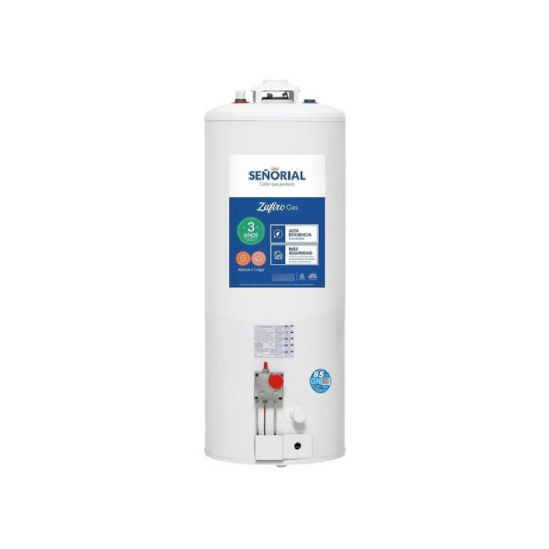 Señorial Termotanque Multigas 85 Lts Superior Zafiro