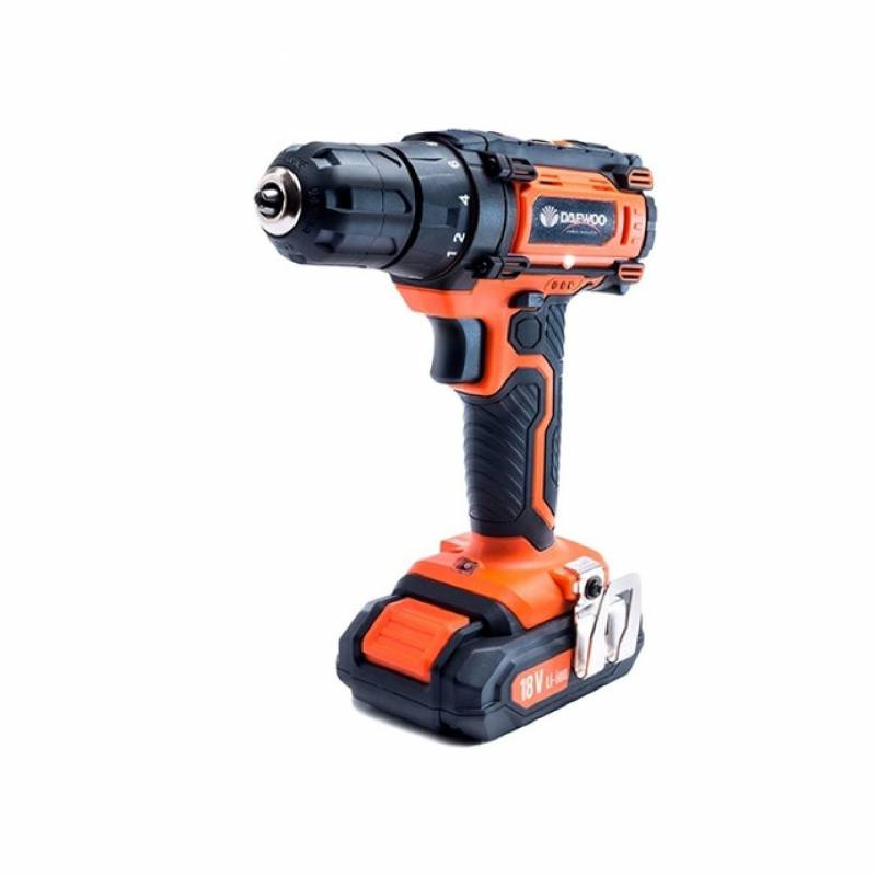 Daewoo Taladro Atornillador Inalambrico Lithium Dacd1800V2