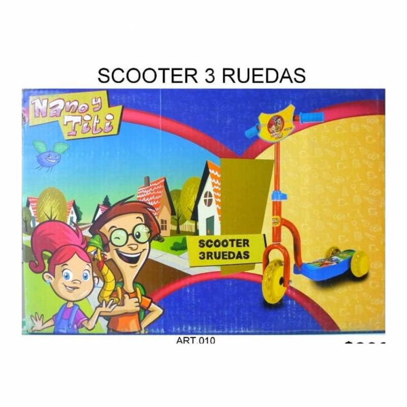 Nano Y Titi Monopatin/Scooter 3 Ruedas Art.010 11502