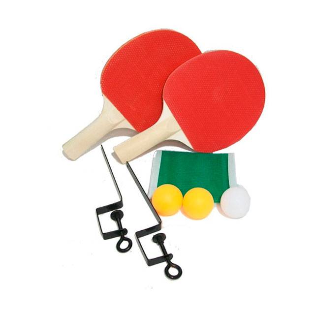 Talla Set Paletas Ping Pong C/Red 15566