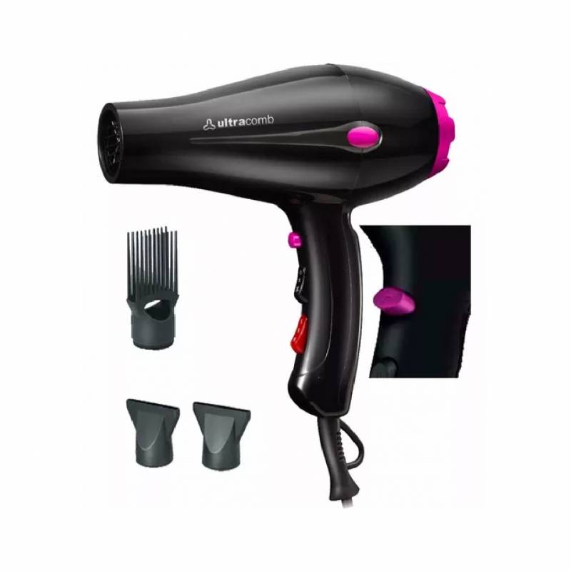 Ultracomb Secador Pelo 2000W Tourmaline Sc4607