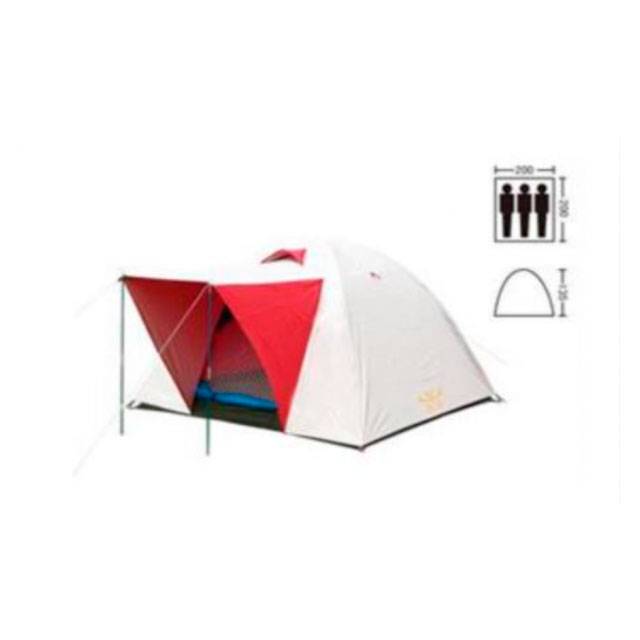 Semikon Carpa 3-4 Personas Iglu C/Alero Ca-Hg139