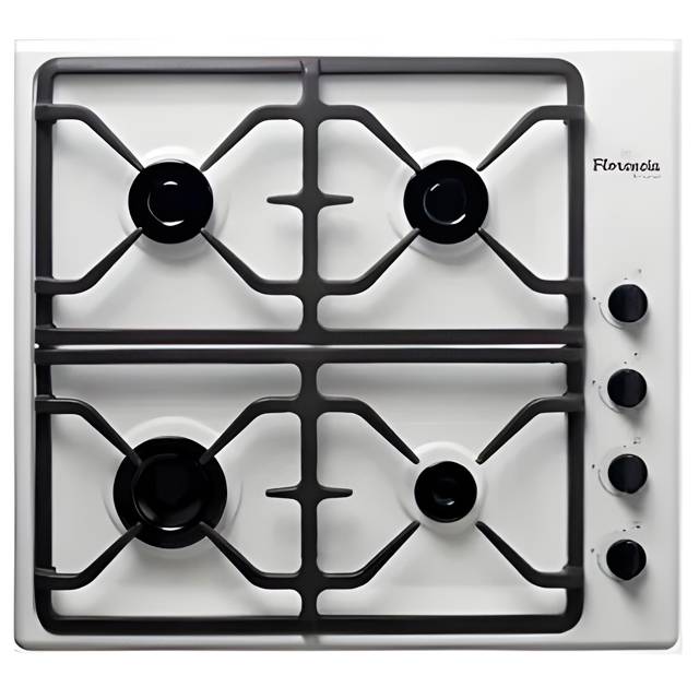 Singer Florencia Anafe A Gas 4 Hornallas 6746B Blanco Rejilla Fundicion