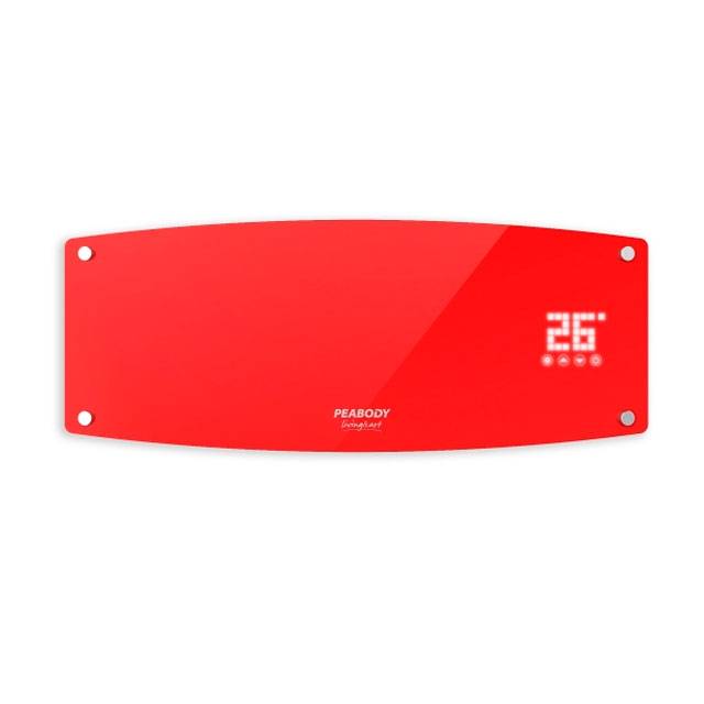 Peabody Split Caloventor De Pared Led Cv20R Rojo 2000W C/Control