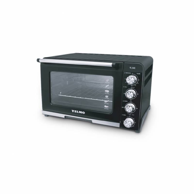 Yelmo Horno Electrico 45Lts Acero Negro Yl-45N