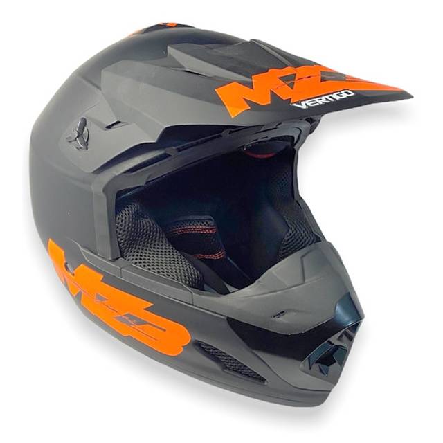 Vertigo Casco Mz3 Naranja Mate Cmof2921Nj1L Talle L