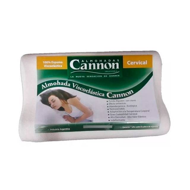 Cannon Almohada 57X37X12 Viscoelastica Cervical