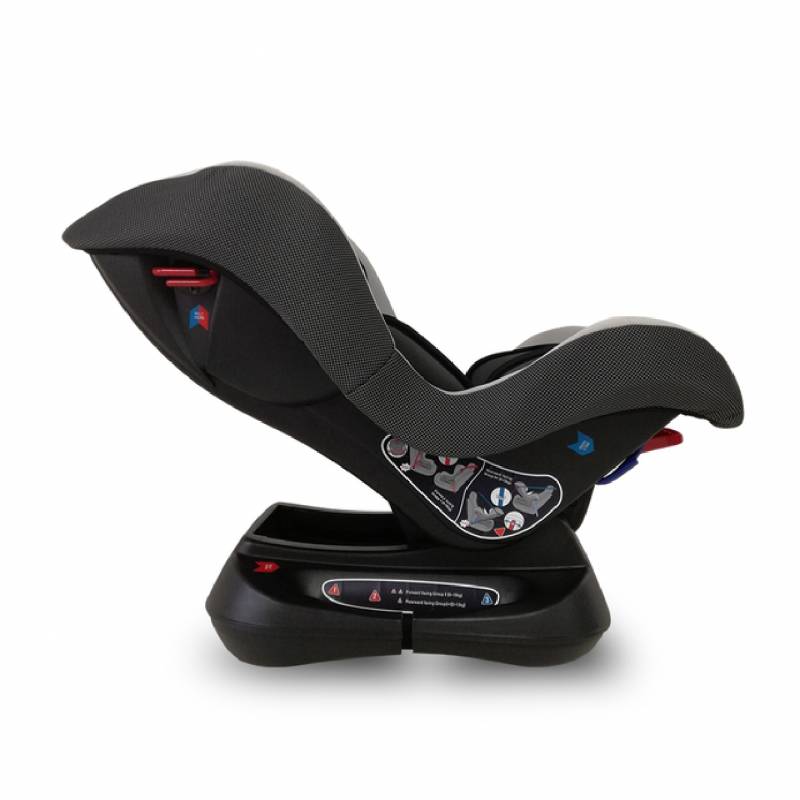 Perbambini Butaca Para Auto 0 A 18 Kg Europa 158 Reclinable Negro/Gris
