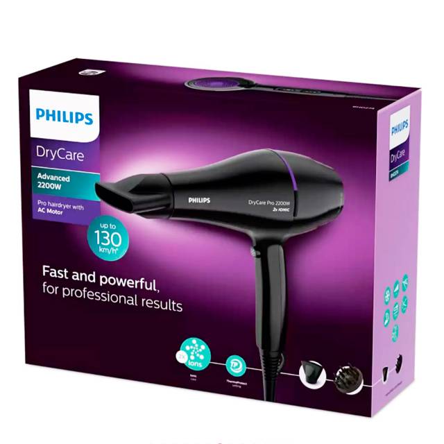 Philips Secador Pelo 2200W Advanced Drycare Pro Bhd27400