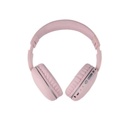 Telefunken Auricular Over Ear Bluetooth Tfh600bt Color Rosa