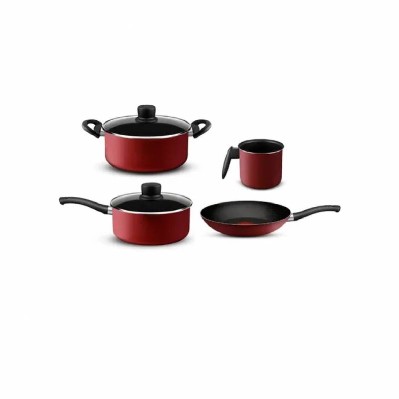 Tefal Red Surprise Juego Bateria Cocina Set X 6 L2T1G5C11