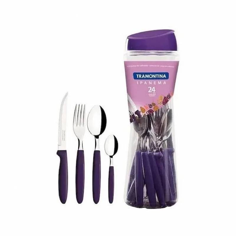 Tramontina Juego 24 Cubiertos Ipanema 23399/991