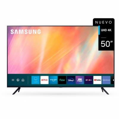 Samsung Televisor Led 50 Uhd Smart Un50au7000gczb Eq 4k