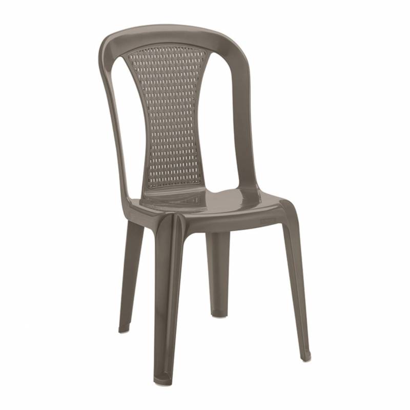 Rimax Silla Plastica Samba 11568-Xp Mocca