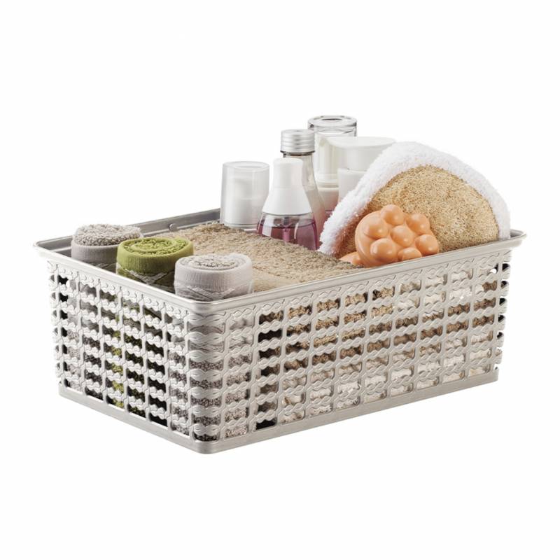 Rimax Canasta Plastica Organizadora 9Lts 9418-Xp Taupe