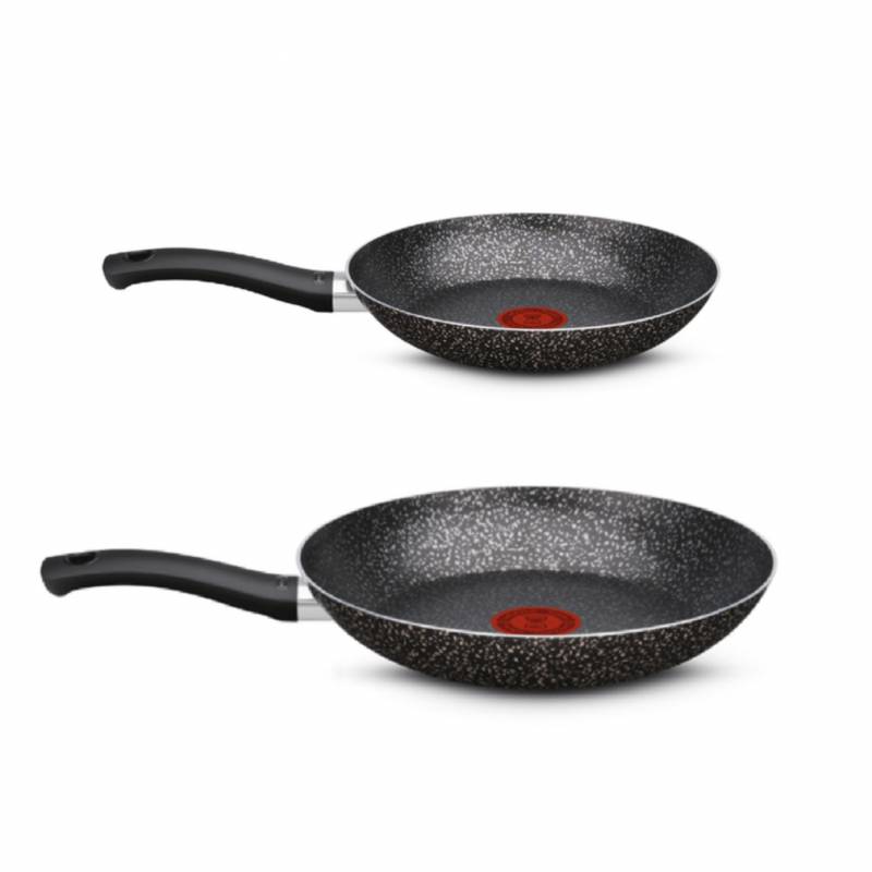 Tefal Stone Effect Set Sartenes 24/30Cm L2Z1Iub81