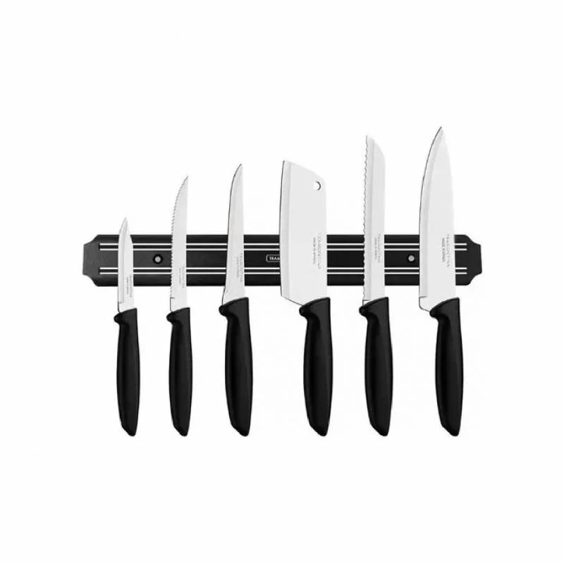 Tramontina Juego Cuchillo 7 Piezas Plenus Negro 23498/045