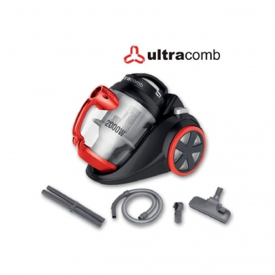 Ultracomb Aspiradora 3.5lts 2000w Sin Bolsa As 4228
