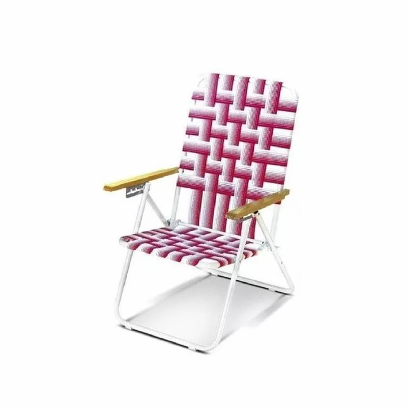 Sol Y Luna Reposera Playera 5 Posicion Caño 7/8 2260