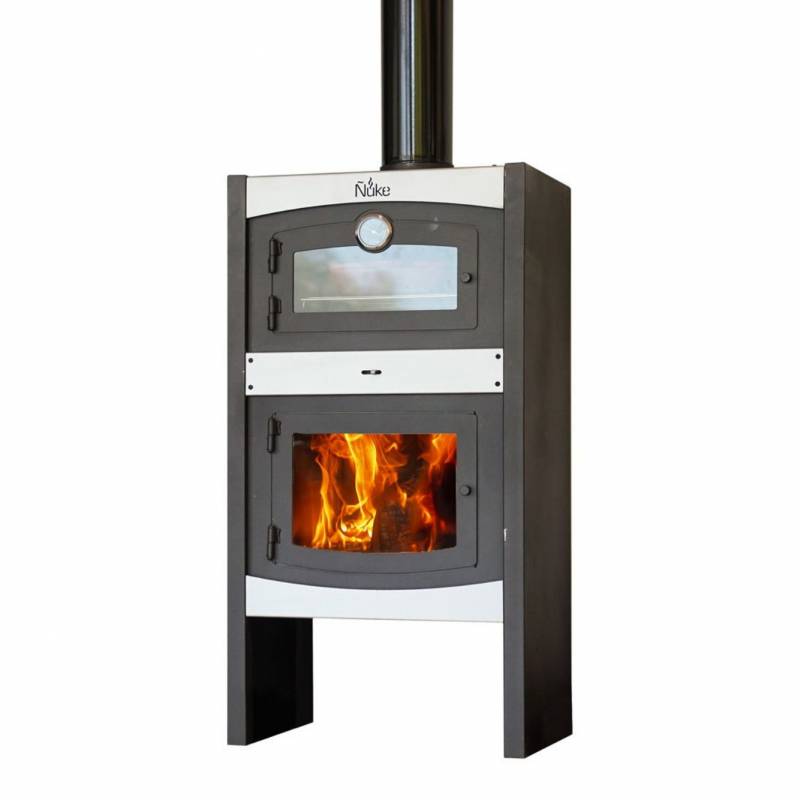 Ñuke Estufa Leña Coral 60 16.000 Kca/H 01-000-341 C/Horno