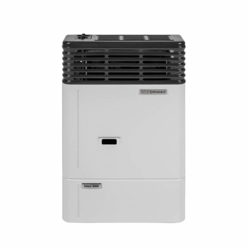Ormay Calefactor Europeo 3000 Tb Tiro Balanceado Gn Gas Natural