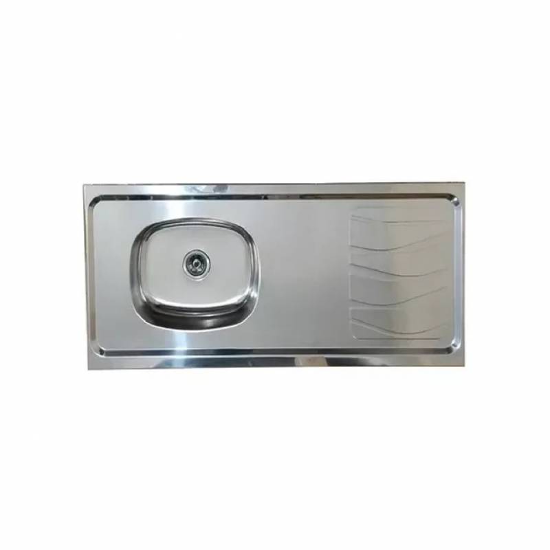 Ricchezze Mesada Acero 1.40X0.52 Reversible Inox Linea Arco-Livorno-Bari-Turin