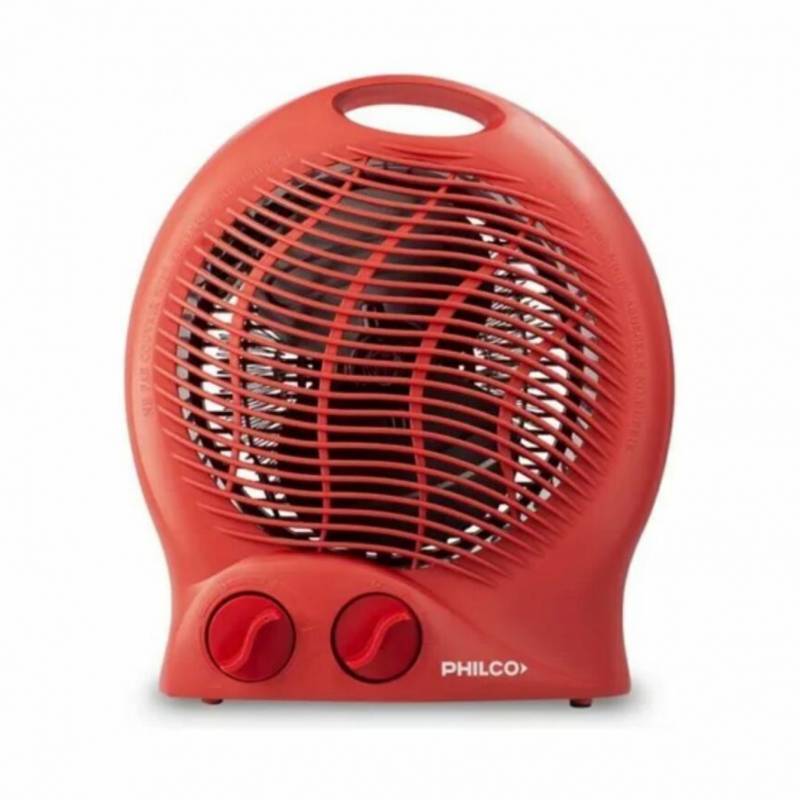 Philco Caloventor Electrico Fijo 2000W Rojo