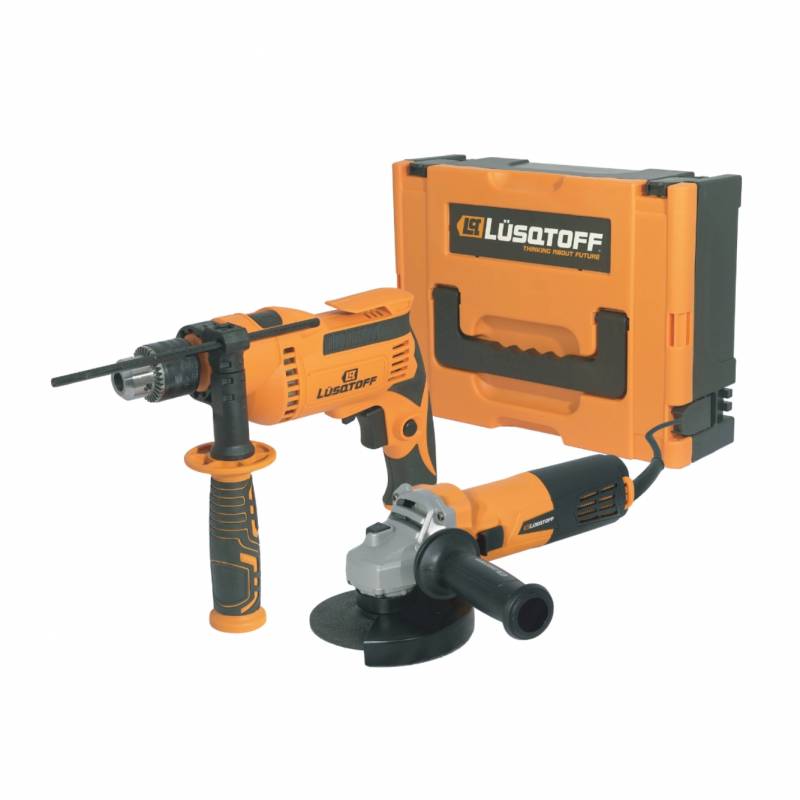 Lusqtoff Kit Amoladora 720W + Taladro 650W Katl-8