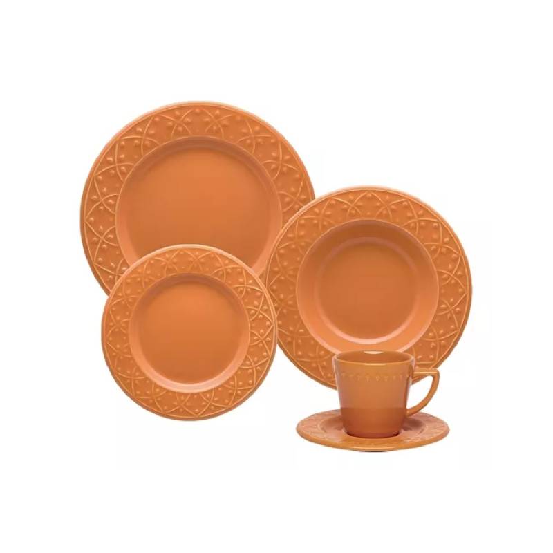 Oxford Mendi Set Vajilla 30 Piezas Sunset Nk30.7309