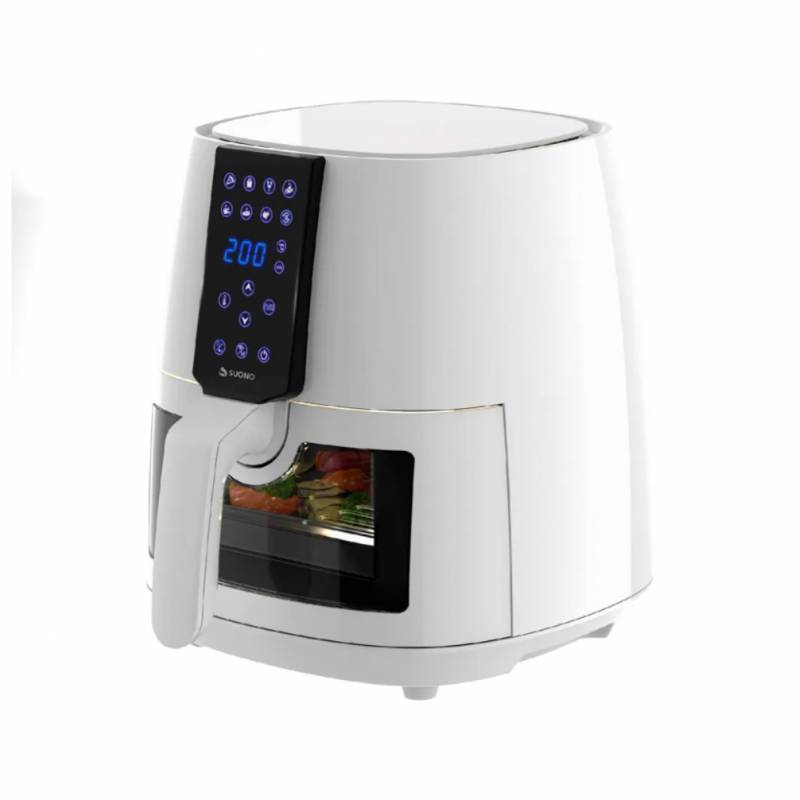 Suono Freidora Sin Aceite 3.8 Lts 1450W Digital Hog0154 Blanco