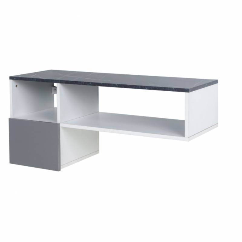Ricchezze Mesina Rack Comodin Aereo 0.90 1 Cajon Pietra Gris