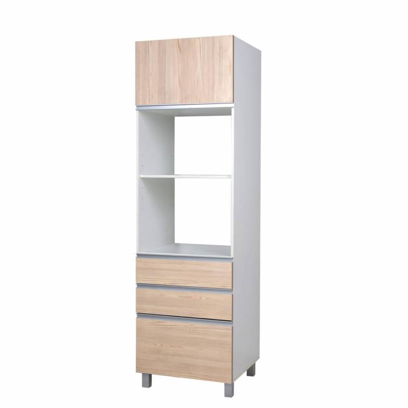 Ricchezze Potenza Multiuso 0.60 1Puerta 3 Cajoes Champagne