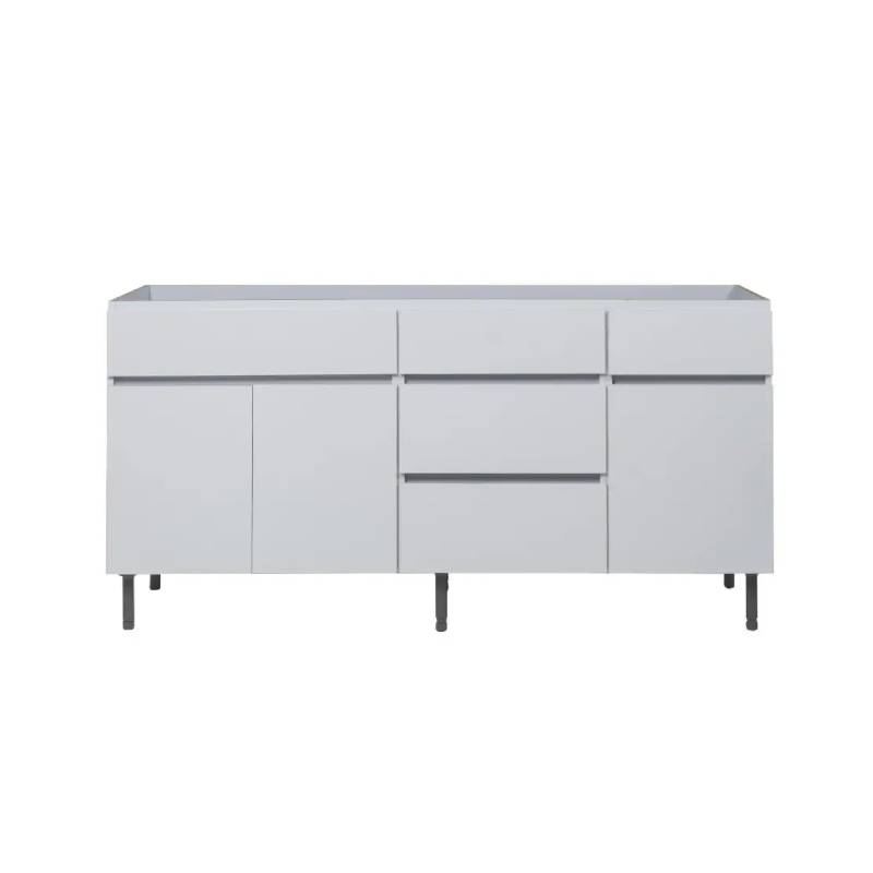 Ricchezze Livorno Bajo Mesada 1.60 3 Puertas 4 Cajones Blanco Norte