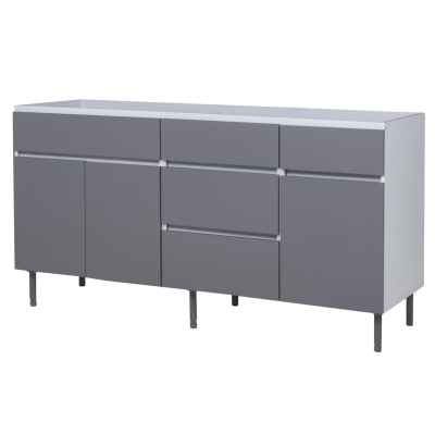 Ricchezze Livorno Bajo Mesada 1.60 3P 4C Gris Polar