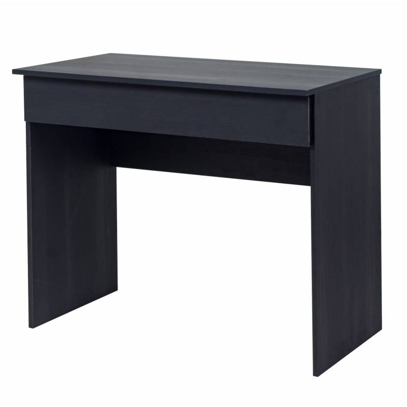 Ricchezze Mesina Escritorio 0.90 1 Cajon S/Manija Negro Texturado