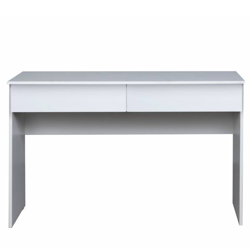 Ricchezze Mesina Escritorio 1.20 2 Cajones S/Manija Blanco