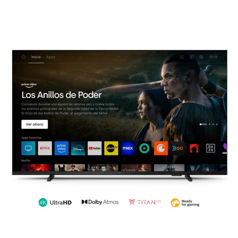 Philips Televisor Led 50 4K 50Pud7309/77 Titan Os