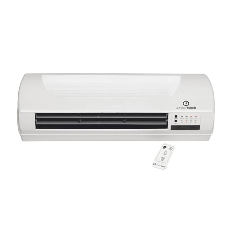 Whitenblack Caloventor De Pared 1000/2000W Split Wbcpwb01