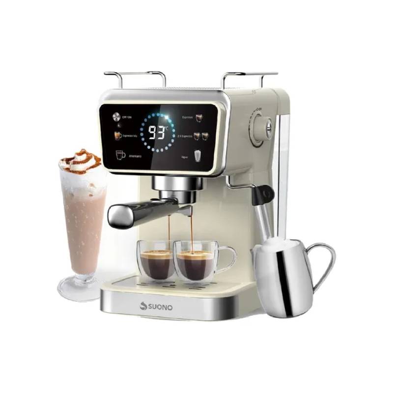Suono Cafetera Express 1350W 20 Bares Hog0202 C/Capsula Crema